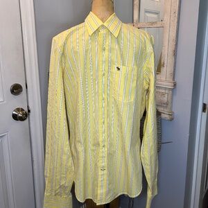 Abercrombie & Fitch Men’s Button‎ Up Shirt XL Y2K